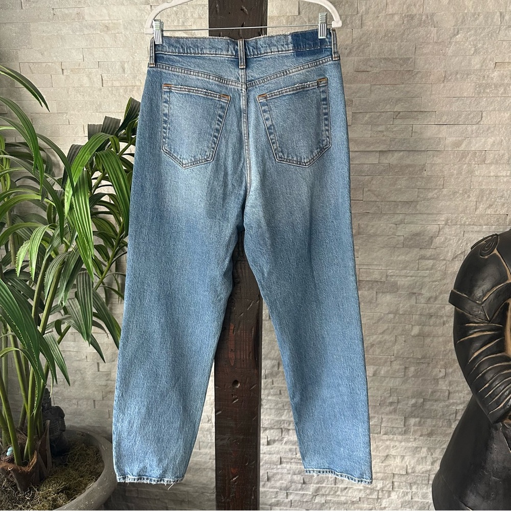 ABERCROMBIE & FITCH The Dad High Rise Jeans Size 10 (30) - Picture 5 of 5